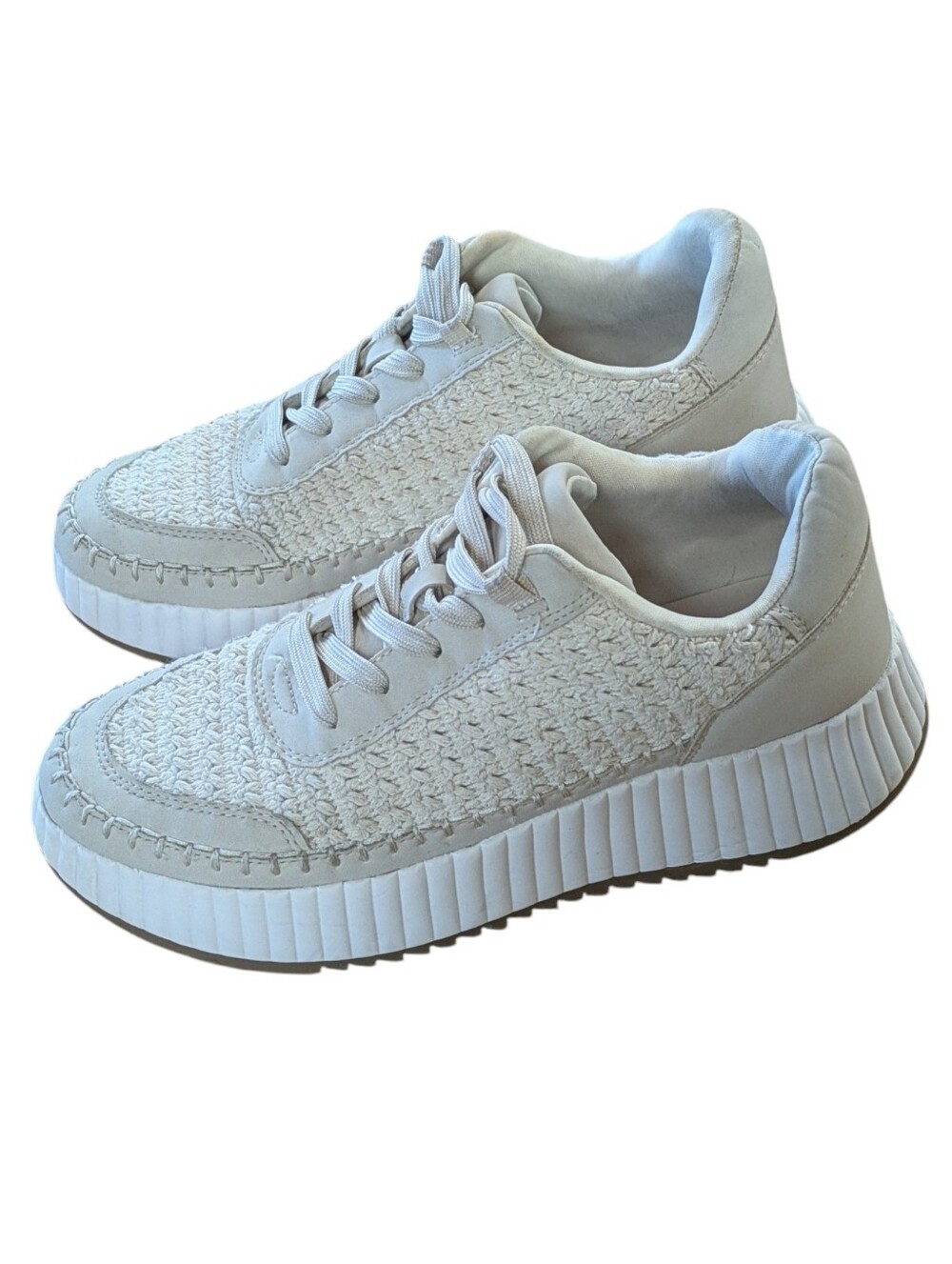 Dolce Vita Fredi Platform Crochet Sneaker Size 8.5